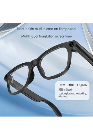 Occhiali da vista intelligenti HY15 - Nero