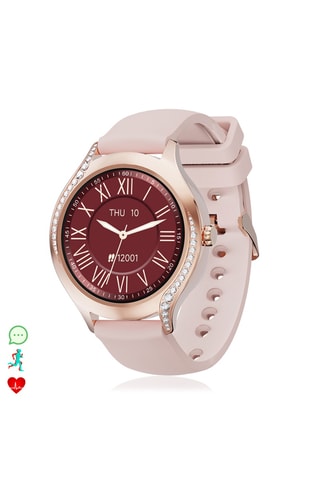 Smartwatch intelligente T214 - Rosa e dorato rosa