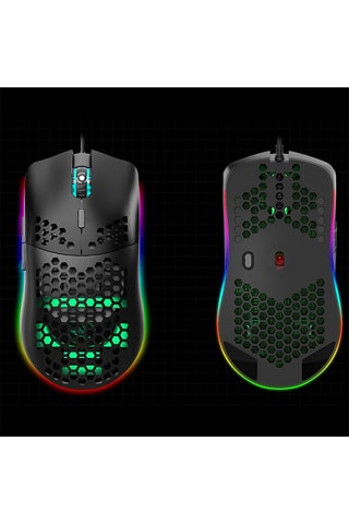 Mouse da gamer C-7 Nero