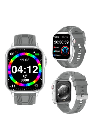 Smartwatch - Compatibilità Android e iOS - Grigio