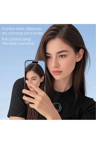Schermo selfie magnetico - Argentato