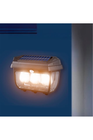 Applique da parete LED Nero - 3 x 38 W