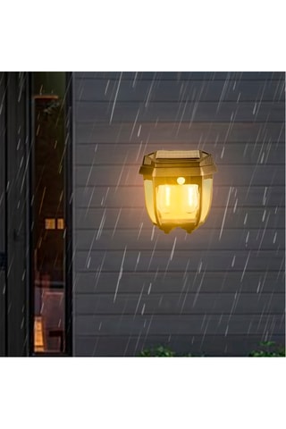 Applique da parete LED - Nero - 2 x 28 W
