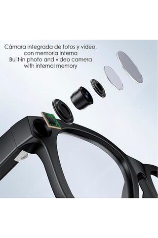 Occhiali da vista intelligenti E2 - Nero