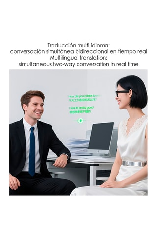 Occhiali da vista intelligenti E2 - Nero