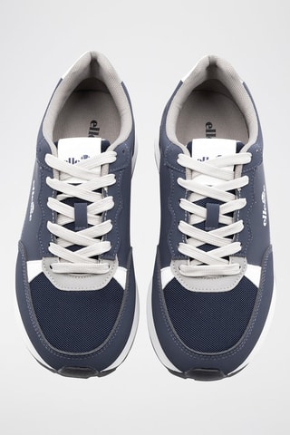 Sneakers en nubuck - Bleu