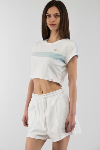 Crop top Stretch - Blanc
