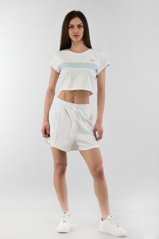 Crop top Stretch - Blanc
