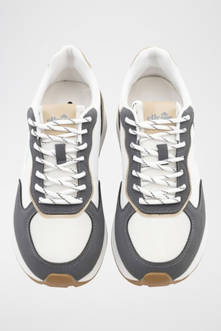 Sneakers Toby - Gris et vert