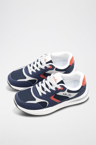Baskets - Bleu marine et rouge