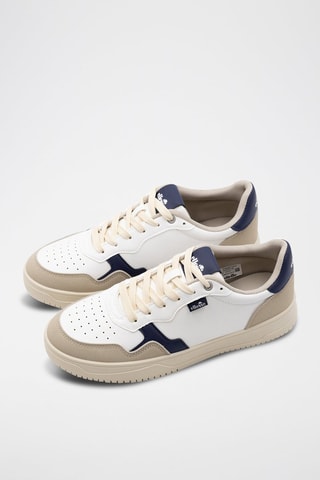 Baskets - Blanc et bleu marine