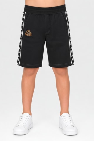 Short polaire - Noir et orange