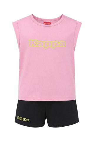 T-shirt et Short - Rose et noir