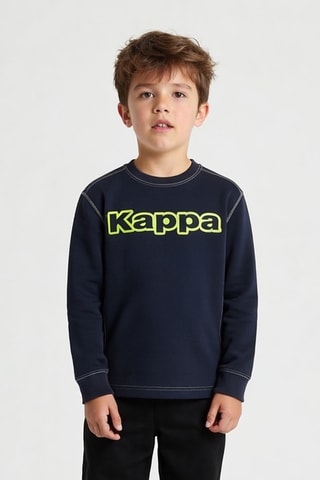 T-shirt - Bleu nuit et vert citron