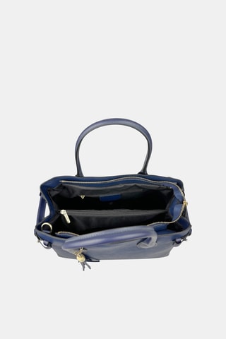 Leren Handtas - Blauw