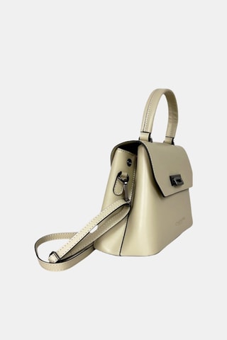 Leren Handtas - Beige