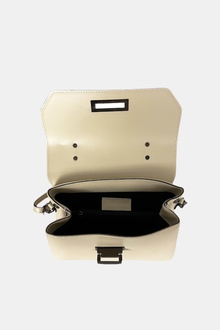 Leren Handtas - Beige