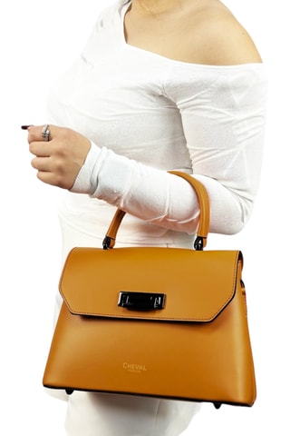 Leren Handtas - Bruin