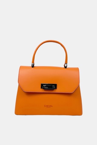 Leren Handtas - Oranje