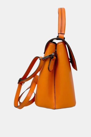 Leren Handtas - Oranje