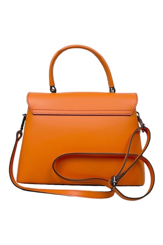 Leren Handtas - Oranje