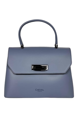 Leren Handtas - Blauw