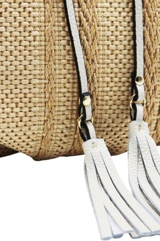 Leren Handtas - Beige