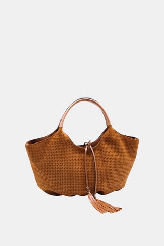 Leren Handtas - Bruin