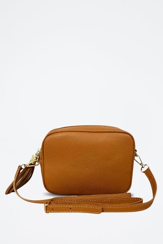 Leren Schoudertas Aquila - Camel - Bruin