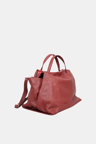 Leren Handtas - Rood