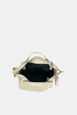 Leren Handtas - Beige