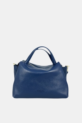 Leren Handtas - Blauw