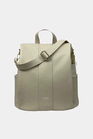 Leren Rugtas - Beige