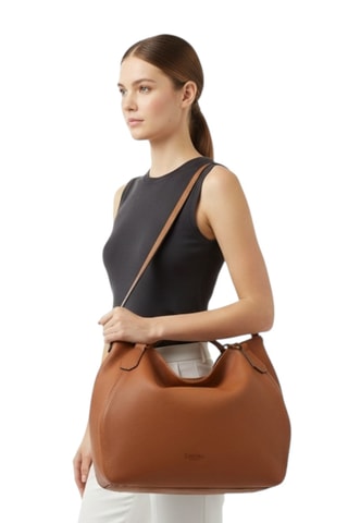 Leren Handtas - Bruin