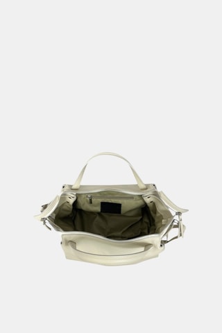 Leren Handtas - Beige
