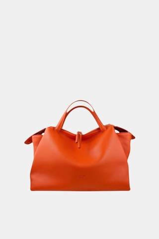 Leren Handtas - Oranje
