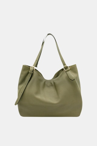 Leren Handtas - Groen