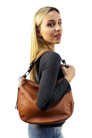 Leren Handtas - Bruin