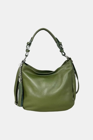 Leren Handtas - Groen