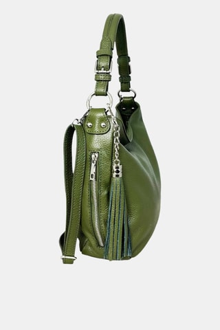 Leren Handtas - Groen