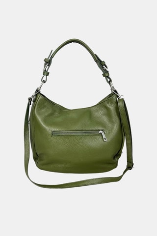 Leren Handtas - Groen