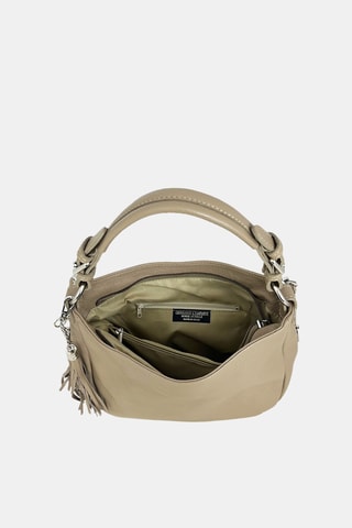 Leren Handtas - Beige