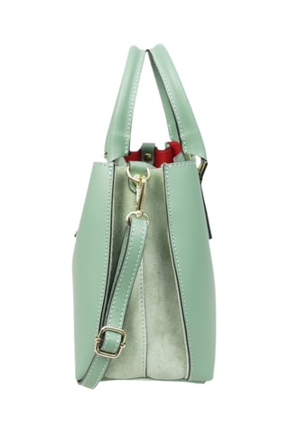 Leren Handtas - Groen