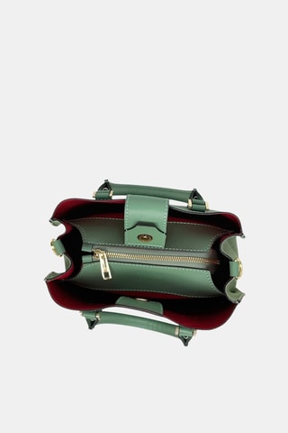 Leren Handtas - Groen