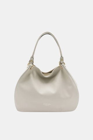 Leren Handtas - Beige