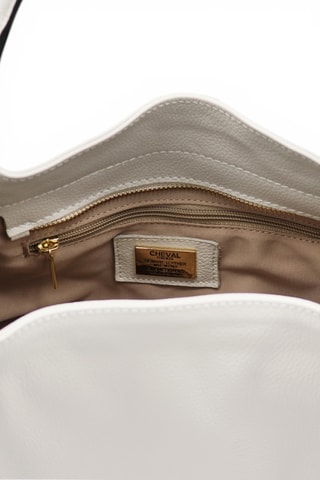 Leren Handtas - Beige