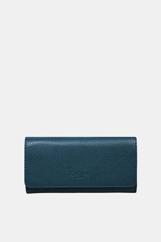 Leren Portefeuille - Blauw