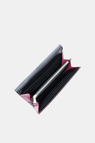 Leren Portefeuille - Bordeauxrood
