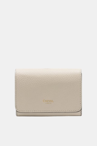 Leren Portefeuille - Beige