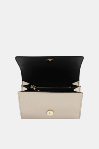 Leren Portefeuille - Beige
